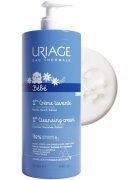 Uriage Bébé 1st Cleansing Cream finom állagú tisztító krém gyermekeknek születéstől kezdődően 1000 ml