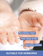 Uriage Bébé 1st Cleansing Cream finom állagú tisztító krém gyermekeknek születéstől kezdődően 500 ml