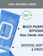Uriage Bébé 1st Cleansing Wipes tisztító törlőkendő gyermekeknek 70 db