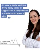 Uriage Bébé 1st Cu-Zn+ Drying Repairing Spray spray az irritáció ellen 100 ml