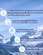 Uriage Bébé 1st Mineral Cream SPF 50+ ásványi napozó krém SPF 50+ 50 ml