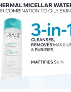 Uriage Hygiène Thermal Micellar Water - Combination to Oily Skin micellás víz normál és száraz érzékeny bőrre kombinált és zsíros bőrre 100 ml