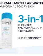 Uriage Hygiène Thermal Micellar Water - Normal to Dry Skin micellás víz normál és száraz érzékeny bőrre normál és száraz bőrre 100 ml