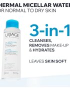 Uriage Hygiène Thermal Micellar Water - Normal to Dry Skin micellás víz normál és száraz érzékeny bőrre normál és száraz bőrre 250 ml