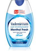 Vademecum 2 in1 Menthol Fresh szájvíz és fogkrém 2 az 1-ben 75 ml