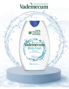 Vademecum 2 in1 White Fresh szájvíz és fogkrém 2 az 1-ben fehérítő hatással 75 ml