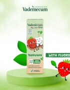 Vademecum BIO My Little Strawberry fogkrém gyermekeknek fluoriddal eper 50 ml