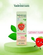 Vademecum BIO Strawberry fogkrém gyermekeknek fluoridmentes eper 50 ml