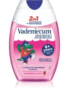 Vademecum Junior 2 in 1 szájvíz és fogkrém 2 az 1-ben gyermekeknek 6+ év 75 ml