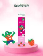 Vademecum Junior Fresh Strawberry fogkrém gyermekeknek 6+ év 75 ml