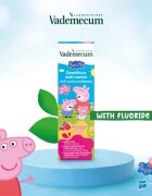 Vademecum Peppa Pig Red Fruit fogkrém gyermekeknek 6 hónapostól 6 éves korig 50 ml