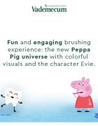Vademecum Peppa Pig Red Fruit fogkrém gyermekeknek 6 hónapostól 6 éves korig 50 ml