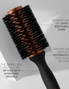 VARIS Boar Brush kör alakú hajkefe vaddisznó sörtékkel Large 43 mm 1 db