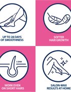 Veet Professional Sensitive Skin szőrtelenítő gyantacsík az érzékeny bőrre 40 db