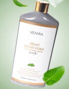 Venira Whitening Mouthwash with Active Charcoal fehérítő szájvíz aktív szénnel 500 ml