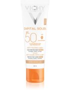 Vichy Capital Soleil tónusegyesítő arcápoló pigmentfoltok ellen 3 az 1-ben SPF 50 Tinted 50 ml