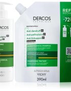 Vichy Dercos Anti-Dandruff szett korpásodás ellen száraz hajra