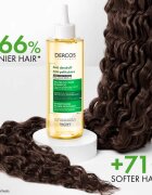 Vichy Dercos Water to Foam Shampoo korpásodás elleni sampon a hullámos és göndör hajra 200 ml