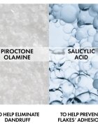 Vichy Dercos Water to Foam Shampoo korpásodás elleni sampon a hullámos és göndör hajra 200 ml