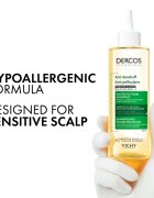 Vichy Dercos Water to Foam Shampoo korpásodás elleni sampon a hullámos és göndör hajra 200 ml