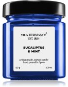 Vila Hermanos Apothecary Cobalt Blue Eucalyptus & Mint illatgyertya 150 g
