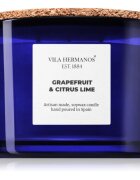 Vila Hermanos Apothecary Cobalt Blue Grapefruit & Citrus Lime illatgyertya 350 g