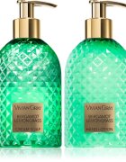 Vivian Gray Gemstone Bergamot & Lemongrass ajándékszett kézre 2x300 ml