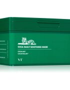 VT Cosmetics Cica Daily Soothing Mask intenzíven hidratáló maszk nyugtató hatással nagy csomagolás 30 db