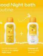Weleda Baby baba gyógyfürdő körömvirág kivonattal nyugodt éjszakára 200 ml