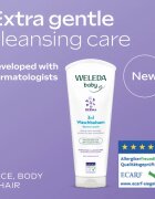 Weleda Baby Derma tisztító balzsam a fejbőr megnyugtatására 200 ml