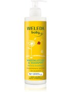 Weleda Baby Sampon és lemosó 2 az 1-ben gyermekeknek Calendula officinalis 400 ml
