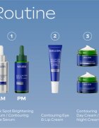 Weleda Blue Gentian & Edelweiss bőrfeszesítő szérum az arcra a pigment foltok ellen 30 ml