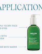 Weleda Cleansing Care Make-up Removal Cleansing Oil tisztító és sminklemosó olaj nyugtató hatással 150 ml