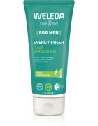 Weleda Energy Fresh 3in1 tisztító gél 3 in 1 hajra és a testre uraknak 200 ml