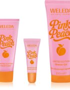 Weleda Pink Peach szett a táplálásért és hidratálásért