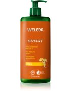 Weleda Sport felfrissítő tusfürdő gél regeneráló hatással Arnica Rosemary Lavender 750 ml