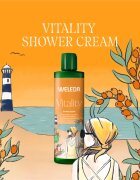 Weleda Vitality felfrissítő tusoló krém Sea ​​buckthorn Grapefruit and Mandarin 400 ml