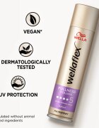Wella flex Fullness Volume Hajlakk az extra erős tartásért a rugalmas és dús hajért 250 ml
