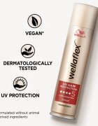 Wella flex UV Hair Protection Hajlakk az extra erős tartásért a hajformázáshoz melyhez magas hőfokot használunk 250 ml