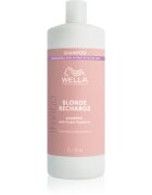 Wella Professionals Invigo Blonde Recharge sampon szőke hajra semlegesíti a sárgás tónusokat 1000 ml