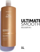 Wella Professionals Ultimate Smooth Shampoo intenzív tápláló sampon a fénylő és selymes hajért 1000 ml