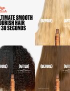 Wella Professionals Ultimate Smooth Silky Milk leöblítést nem igénylő ápolás hajra 30 ml