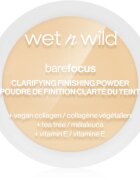 Wet n Wild BareFocus Clarifying Finishing Powder mattító púder árnyalat Fair/Light 6 g