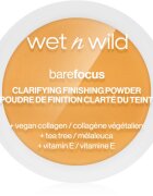 Wet n Wild BareFocus Clarifying Finishing Powder mattító púder árnyalat Medium/Tan 6 g