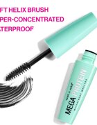 Wet n Wild MegaProtein Waterproof tápláló szempillaspirál vízálló árnyalat Very Black 6 ml