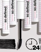 Wet n Wild MegaVolume So Defined tömegnövelő szempillaspirál árnyalat Black 10 ml