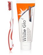 White Glo Anti-Plaque szett a fogakra