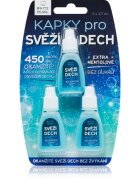 White Pearl Dental Care cseppek a lehelet frissítésére 3 x 3.7 ml