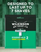 Wilkinson Sword Essentials 2 Sensitive eldobható borotvák 15 db