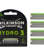 Wilkinson Sword Hydro3 tartalék kefék 4 db